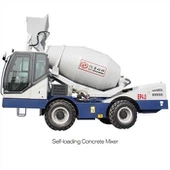 Selvlæssende betonblandervogn